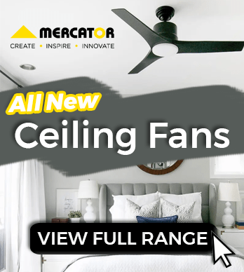 All New Mercator Ceiling Fan Range